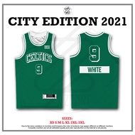 Ztore 75th Edition Boston Celtics Derrick White Jersey 2022 FullSublimation Premium Drifit