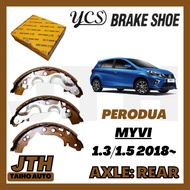 TAIHOAUTO YCS Brake Shoe Myvi 2018 Rear Brake Shoe Perodua Myvi Brake Shoe Myvi M800 Shoe Brek Myvi Break Pad Belakang