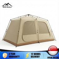 Outdoor Tent 6-8 Persons Auto Tent Camping Tent Family Tent Waterproof Automatic Double-Layer