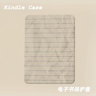 褶皺紙張適用kindle7代電子書保護套kpw123軟殼958全包防摔帶休眠