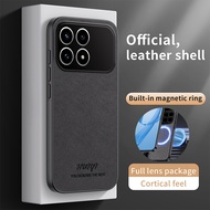 Leather Casing for Xiaomi Poco F8 Pro 5G Poko PocoF8Pro 2510DPC44G Phone Case Magnetic Wireless Char