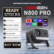 NEXGEN N800 PRO Projector Home Ultra HD Smart Projector Decoding 4K Bedroom Living Room Home Theater