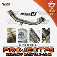 XMAX 250/300 PROJECT79 EXHAUST MANIFOLD (32MM)