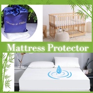 Waterproof Mattress Protector | Free Organizer💖Baby Crib/ Queen Size