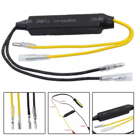 Indicator Load Resistor 12V 21W Solve Blinker Error 26 Ohm LED Turn Signal lights Fault Decoder Moto