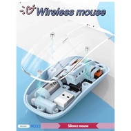Wireless Mouse/Mouse3 Mode 2.4G/BT1/BT2 Rechargeable Silent