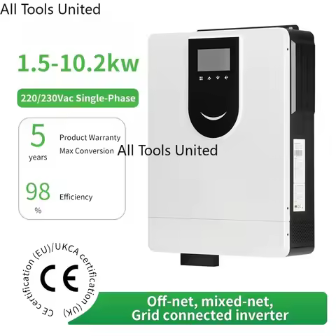 5Kw 5.5Kw 6.2Kw Solar Inverters 3Kw 6Kw 12Kw 10Kw 8Kw 18Kw Solar Power Split Phase Hybrid Inverter 1