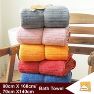 90cm X 160cm/70cm X 140cm Bath Towel Microfiber Thick Towel Big Bath Towel