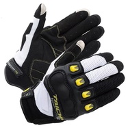 RS TAICHI หน้าจอสัมผัสรถจักรยานยนต์เต็มนิ้วถุงมือขี่รถจักรยานยนต์ถุงมือแข่งขนาด S M L XL