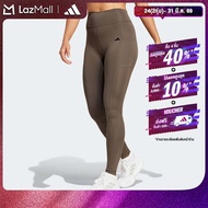 adidas Gym & Training กางเกงเลกกิ้งขายาว Optime ผู้หญิง สีเขียว IX0218