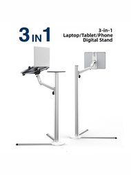 Epo UP-8 Stand Aluminum Alloy Laptop Tablet Support Bedside Bracket Adjustable Height Multi-Function