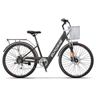 26inch  Single speed electric mountain bike hidden battery Waterproof anti theft electric bicycle