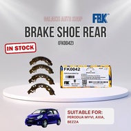 FK0042 BRAKE SHOES FBK MYVI, AXIA, BEZZA