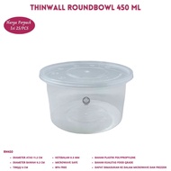 [10 PCS] Thinwall Roundbowl 450 Thinwall Food Container/ML /RN450