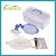 Canack Artificial Resuscitator Emergency Ambu Bag PVC Manual Resuscitator First Aid Equipment