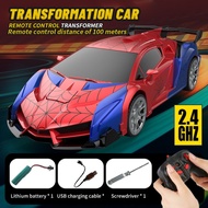HISTO Transforming Robot Transform Rc Cars 360 Rotation 1:18 Scale Spider Transformable RC Electric 