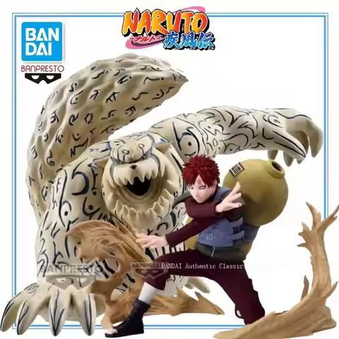 100%Original in Stock Bandai BANPRESTO NARUTO Gaara and Shukaku Anime Character Model Toys Ornaments