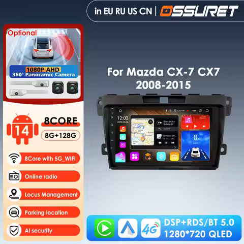 7862 AI Systems Car Radio Multimedia Video Player for MAZDA CX-7 CX7 CX 7 2008-2015 Carplay Android 