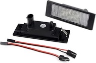 2Pcs License Plate Light Number Plate Lamps, for E81 E85 E86 E87 E89 Z4 E63 E64 F12 F20 F21, for Min