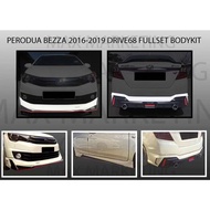 PERODUA BEZZA FULL SET COLLECTION (68) POLYURETHANE SKIRT LIP BODYKIT (PU)