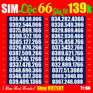 Sim Viettel Đuôi 66.88.99 List 6666a7172757677 Sim chưa đăng kí Sim viettel phủ sóng toàn quốc