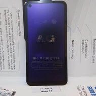 Huawei Nova 5T /Huawei Nova 7 SE AG Matte 9H Anti Blue Ray Tempered Glass