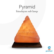 Himalayan Salt lamp Pyramid Block Pyramid Shape Pink White Grey Salt light Salt rock