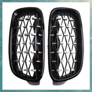 (OAKF) Front Kidney Grill Front Hood Diamond Grille Meteor Grill for F30 F31 F35 320I 328I 335I 2012