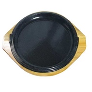 Elvan Stone 628Fso13 Cast Iron Steak Round Pan Size 4 Grilling Griddle