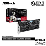 ASRock Radeon RX 7600 XT Challenger OC 16GB GDDR6  # 90-GA4YZZ-00UANF