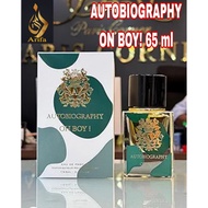 Paris Corner OH Boy! EDP Autobiography Mens Eau de Parfum Frangrance