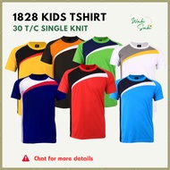 Enzo E1828 Tshirt Kids Raglan Roundneck Tshirt Single Knit Children