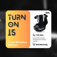 TWS Wireless Bluetooth Earphone Gaming Audio Bass Earbuds - Black YT