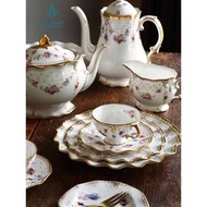 英國Royal Crown Derby德貝安東尼王后骨瓷深盤點心盤紅茶杯禮物