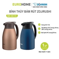 Zojirushi SH-HC15 Pouring Water Bottle With Capacity Of 1.5L, Hot And Cold Bottle, Genuine