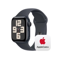 Apple Watch SE (2nd Gen) [GPS 40mm] Smartwatch with Midnight Aluminium Case with Midnight Sport Band