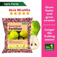 Agro Farm Soursop Fertilizer / Baja Durian Belanda / Baja Penggalak Buah / Baja Buah Lebat