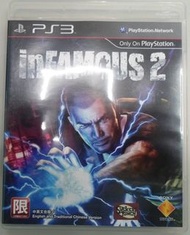 《 InFamous2 》PlayStation PS3 遊戲光碟