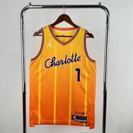 25賽季 Charlotte Hornets City Edition NBA jersey #1 BALL 波衫 球衣
