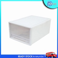🇲🇾DELLED🇲🇾 13L Multipurpose Wardrobe Clothes Underwear Storage Box Stackable Drawer Storage Box