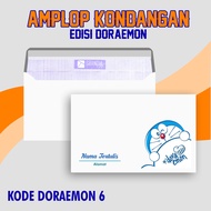 AMPLOP KONDANGAN EDISI DORAEMON - AMPLOP KONDANGAN GRANDIA - AMPLOP CUSTOM NAMA