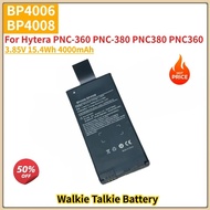 New BP4006 BP4008 High Quality Replacement Battery 3.85V 15.4Wh 4000mAh for Hytera PNC-360 PNC-380 P