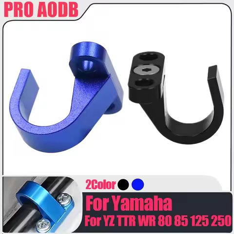 Motorcycle Rear Brake Hose Clamp Guide Aluminum For Yamaha YZ125 YZ250 YZ250F YZ450F YZ85 TTR WR 250