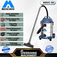 Mostaz Moto 1500W 30L (3IN1) Vacuum Cleaner ( Wet, Dry & Blower) MSVC-30 - Heavy Duty - 6 Months Loc