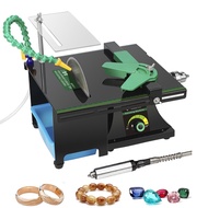 ◘✹Upgraded Jewelry Polishing Buffer Machine Bench Lathe Rock Polisher Adjustable Mini Multi Purpose