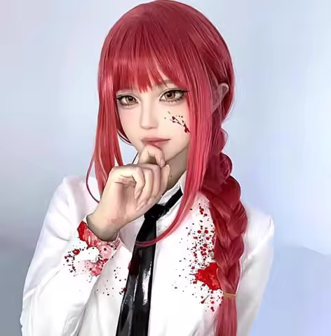 Makima Wig Cosplay Women Anime party wig