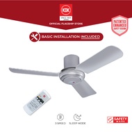 KDK M11SU (110cm) Remote Controlled Ceiling Fan with Standard Installation