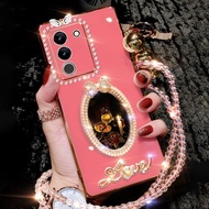 VivoS17 Phone Case s17pro New Product V2283A Curved Screen 2284 Women's 5g Lens All-Inclusive pp0 Li