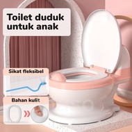 Inaso Mini Toilet Baby Potty Training Seat Pispot Closet Duduk Train Anak Toilet Trainer Latihan Ana