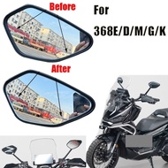 For Zontes 368G 368E/D/M/G/K Convex Mirror Increase Rearview Mirrors Side Mirror Expand View Vision 